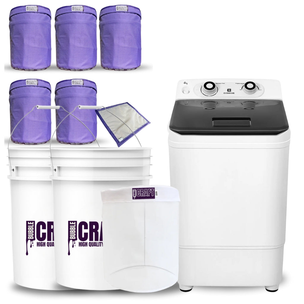 XL Bubble Bag Wash Machine Ice Water Extraction Kit
