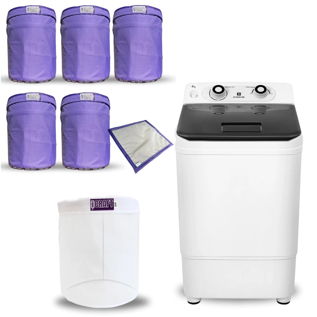 XL Bubble Bag Wash Machine Ice Water Extraction Kit