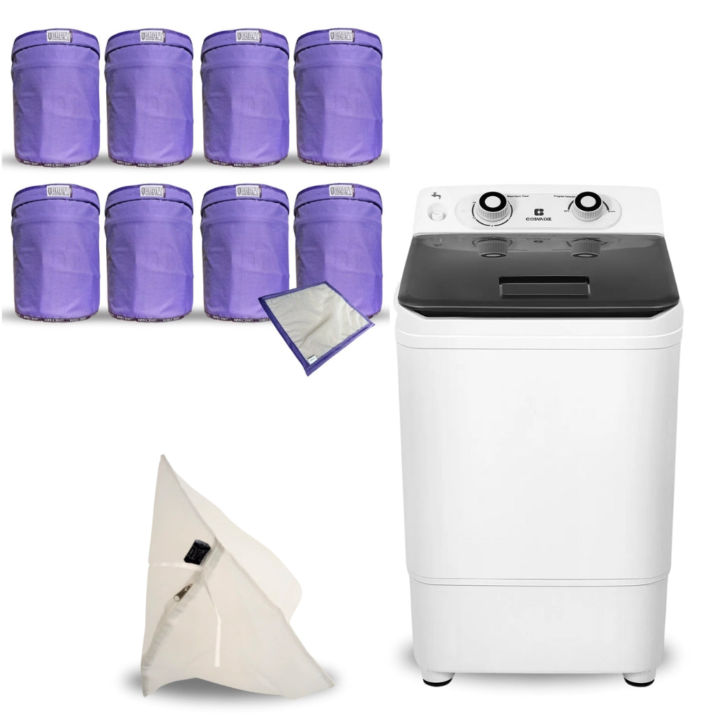 XL Bubble Bag Wash Machine Ice Water Extraction Kit