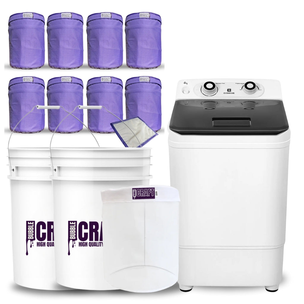 XL Bubble Bag Wash Machine Ice Water Extraction Kit