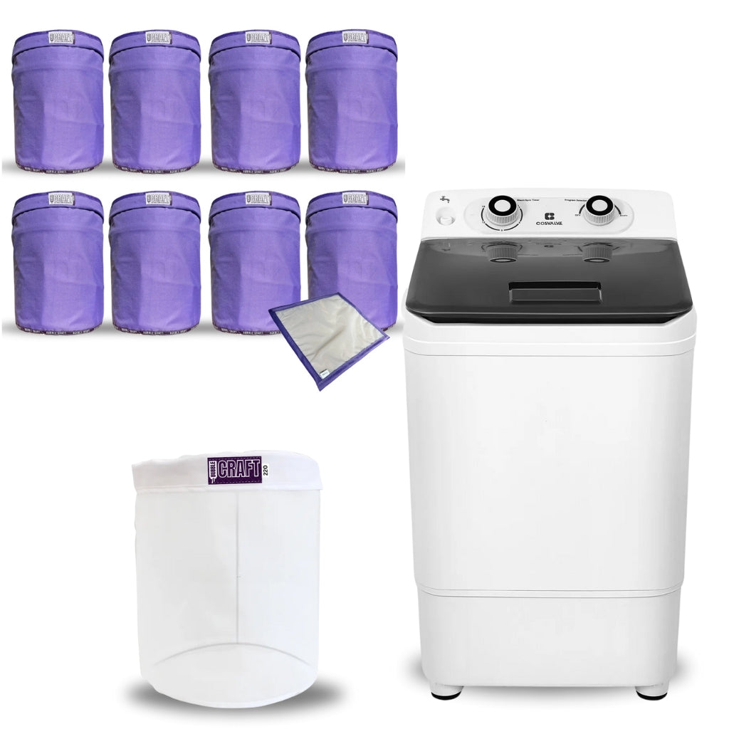 XL Bubble Bag Wash Machine Ice Water Extraction Kit