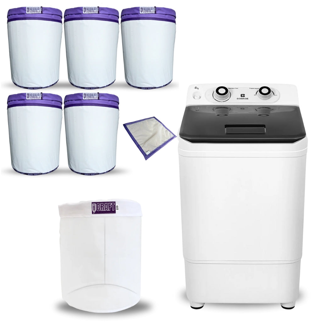 XL Bubble Bag Wash Machine Ice Water Extraction Kit