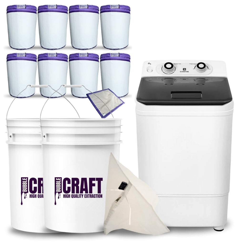 XL Bubble Bag Wash Machine Ice Water Extraction Kit
