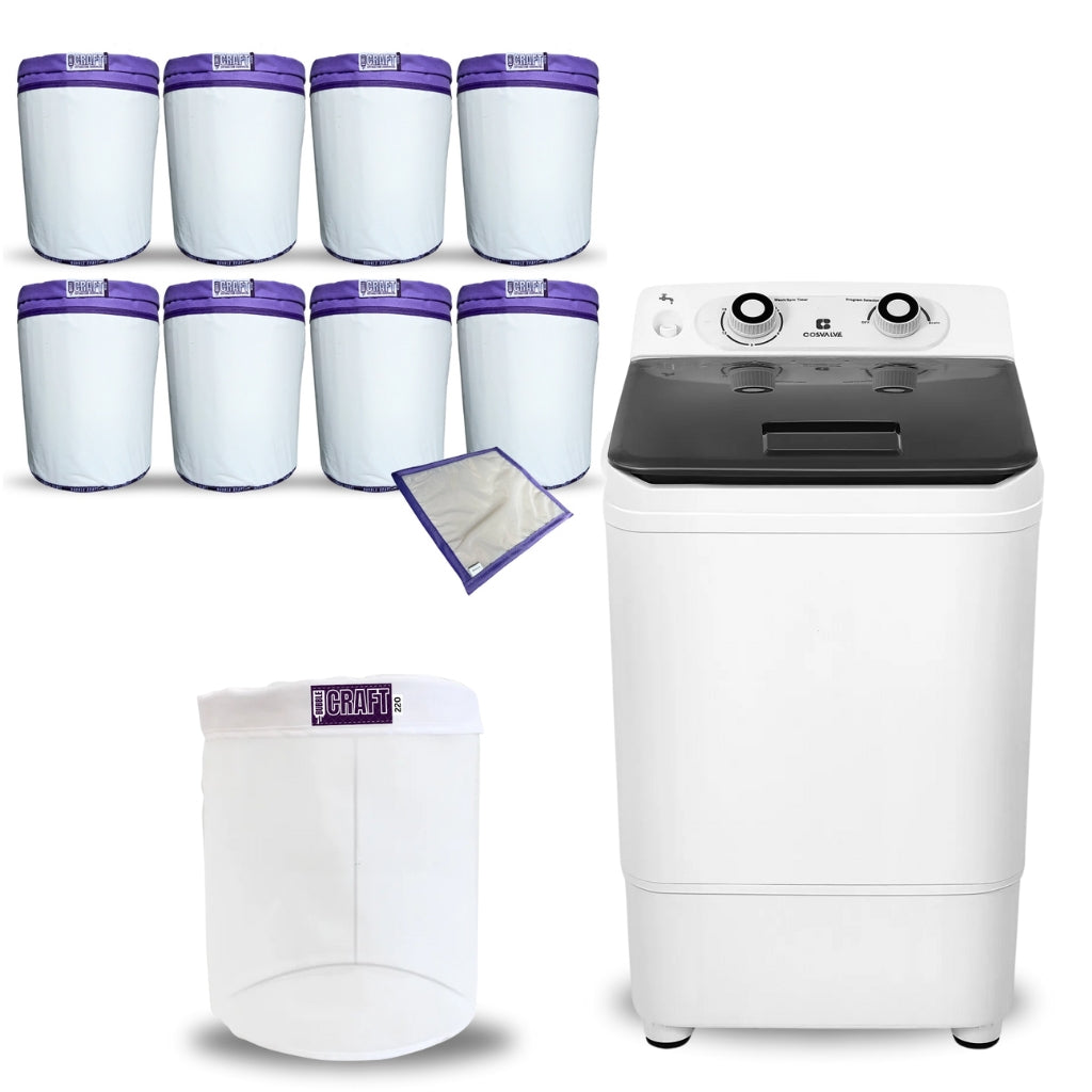 XL Bubble Bag Wash Machine Ice Water Extraction Kit