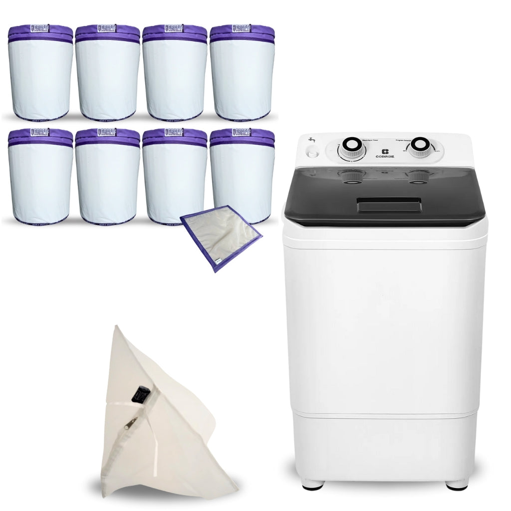 XL Bubble Bag Wash Machine Ice Water Extraction Kit