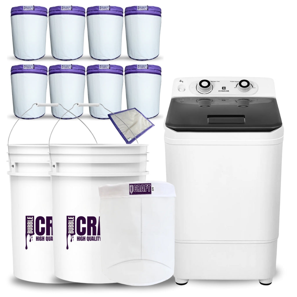 XL Bubble Bag Wash Machine Ice Water Extraction Kit